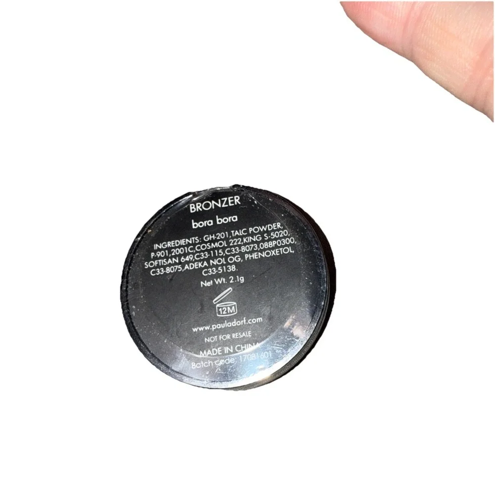 Paula Dorf Bronzer In‎ Bora Bora High Pigment Lightweight Womens Makeup 2.1 Gym